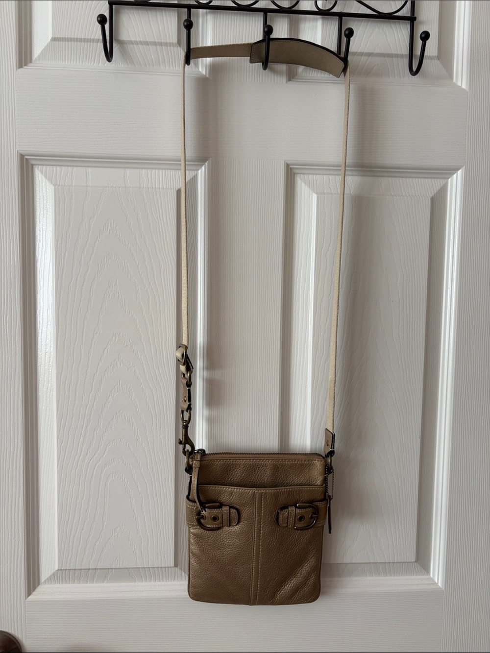COACH Gold Metallic Crossbody